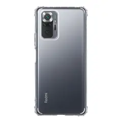 PHONETIFY - Funda Transparente Antichoque para Xiaomi Redmi Note 10 Pro