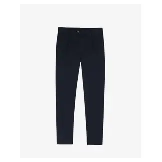 SCALPERS - Pantalon chino pinzas Azul 35450DARKNAVY