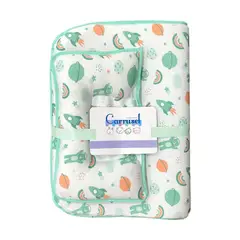 MUNDO BEBE - Cambiador para bebe niño con almohada bebé