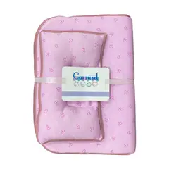 MUNDO BEBE - Cambiador para bebe niña con almohada bebé