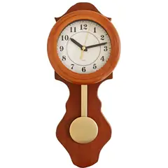 CLOCK - Reloj pared pendulo madera minimalista colonia