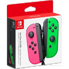 NINTENDO - Control Joy-Con L-R Verde y Rosado Neón