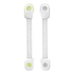 GENERICO - Broche De Seguridad Traba Cajones Puertas Neveras Packx2 Und
