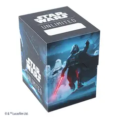 ASMODEE - Caja Deck Box Protector 60+ Starwars Darth Vader Unlimited