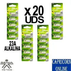 GP - 20 Baterías Pilas 23A Alcalinas