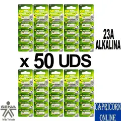 GP - 50 Baterías Pilas 23A Alcalina