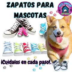 123 - Tenis para mascotas talla 6
