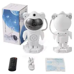 GENERICO - Astronauta Proyector De Luces Galaxia Bluetooth Y Parlante