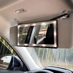 GENERICO - Espejo para Carro Led Recargable Portatil