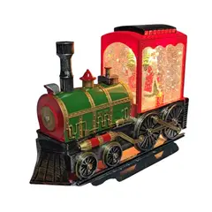 GENERICO - Decoración Navideña Hermoso Tren Musical Lámpara