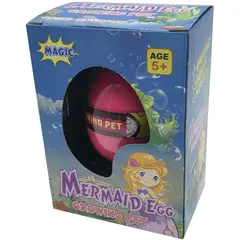 GENERICO - Huevo Magico Crece Con Agua Personajes Sirena Juguete