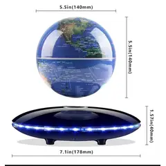 GENERICO - Lampara de levitacion globo terráqueo flotante