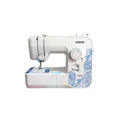 BROTHER - Máquina de coser recta LX3817 portable blanca 110V