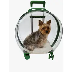 GENERICO - Maleta Bolso Transportador Cargador Mascotas Ruedas Carriers