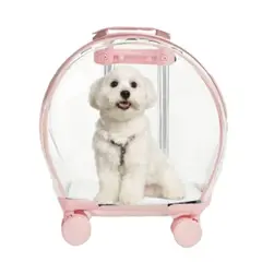GENERICO - Maleta Bolso Transportador Cargador Mascotas Ruedas Carriers