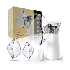 INNOVA - Nebulizador Portable Niños Adultos Doble Boquilla Nebulizer