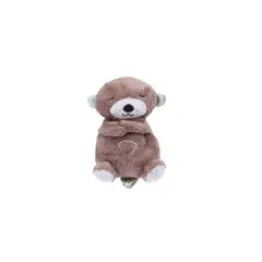 INFANTILES CAJUROMIX - Peluche Oso Cafe Oscuro Que Respira Con Luz Y Sonido…