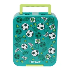 GENERAC - Lonchera Niños Hermetica Tritan Bento Box Futbol