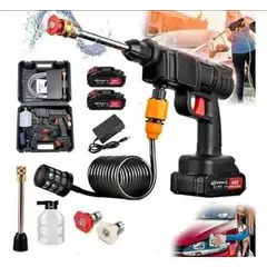SKY - Kit Hidrolavadora Original Inalámbrica Portátil Recargable Y Maletin