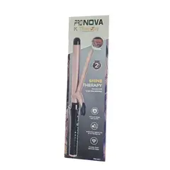 GENERICO - Pinza Rizadora De Cabello Pronova Aguacate Macadamia