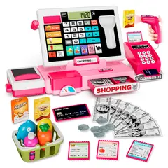 GENERICO - Caja Registradora Calculadora Tarjeta Crédito Juguete Tienda