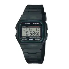 CASIO - Reloj F-91W-3DG Deportivo Retro Original