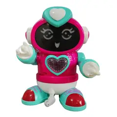GENERICO - Juguete Robot Educativo Bailarín Luces Sonido Batería Niños
