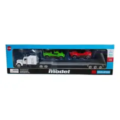 GENERICO - Carro Juguetes Niños Grúa Carros Carreras 3 Vehículos