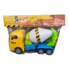 GENERICO - Mezcladora Juguete Carro Construcción Articulada Camión Niño