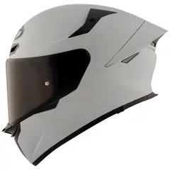 KYT - CASCO TT-REVO GRIS CLARO PLANO MATE M