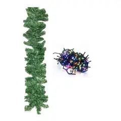 INNOVA - Guirnalda Navideña Alambrada 2.7 M Con Luces Navideña Rgb