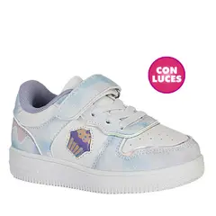 GUMBALL - Tenis Casual de Niña fuz 34 -24-2 inf fem Blanco azul