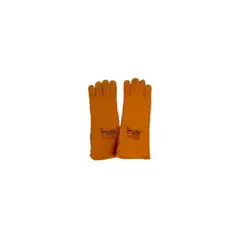 GENERICO - Guantes Para Manejo de Fauna Zellner Naranjas
