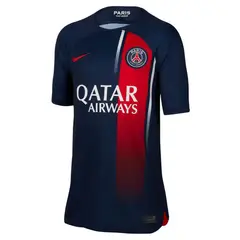 NIKE - Camiseta Deportiva Niños Paris Saint-Germain local 2023/24 Stadium