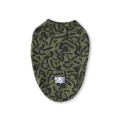WAWAW - Esqueleto 2XL verde pinceladas negras