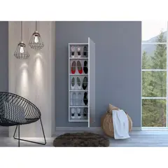 RTA DESIGN - Zapatero Isia con Espejo Blanco incluye Espejo