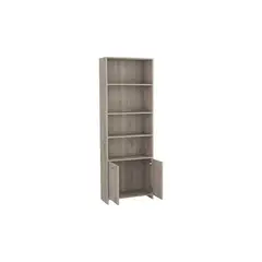 RTA DESIGN - Biblioteca milán humo con espacios para libros