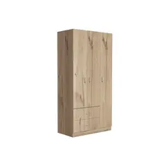 RTA DESIGN - Closet América Beige y Blanco con Dos Cajones