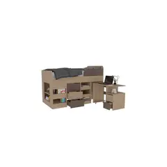 RTA DESIGN - Combo para habitación incluye cama y escritorio