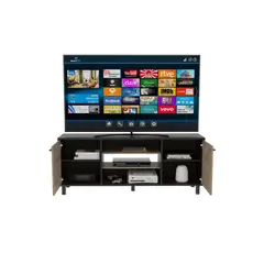 RTA DESIGN - Mesa para tv otto wengue y miel hasta 65