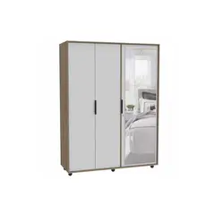 RTA DESIGN - Closet con espejo kaia mielblanco