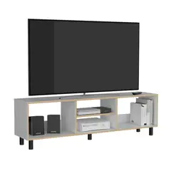 RTA DESIGN - Mesa Para TV Tunez Blanco para tv de hasta 70 pulgadas