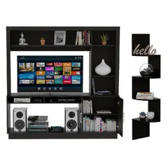 RTA MUEBLES - Combo para sala azufral incluye mesa para tv y repisas