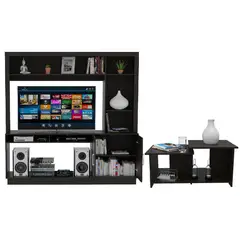 RTA MUEBLES - Combo para sala puracé incluye mesa para tv y mesa de centro
