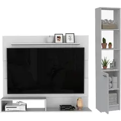 RTA MUEBLES - Combo para multifuncional simma incluye panel de tv y mueble esquinero