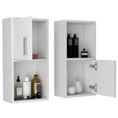 RTA DESIGN - Gabinete de Baño Gael Blanco con Puerta Abatible