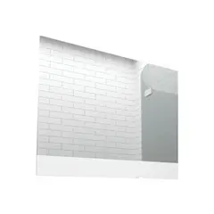 RTA DESIGN - Espejo Rectangular Palermo Gris con Luz Led y Touch