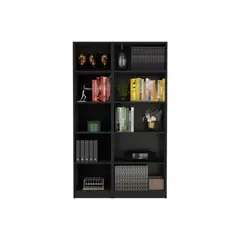 RTA - Combo de Bibliotecas Home Eco Wengue Incluye Dos Bibliotecas