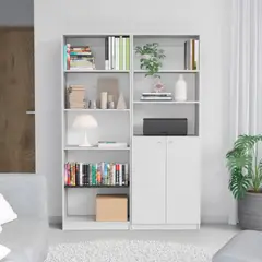 RTA - Combo de Bibliotecas Home Blanco Incluye Dos Bibliotecas