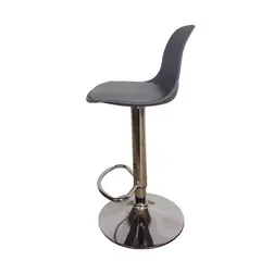 RTA DESIGN - Set x2 Silla Bar Napoles Gris base metal cromado